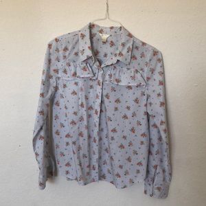 Floral f21 L top
